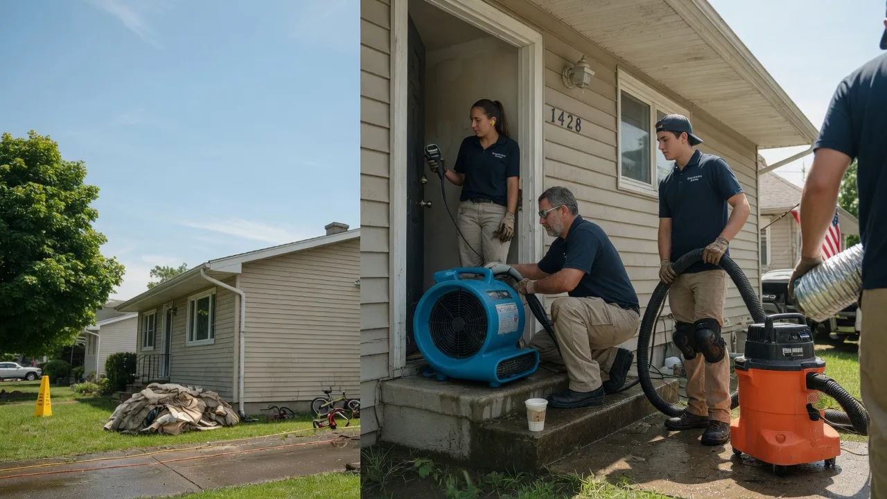 Water Damage Restoration in New Cambria, KS near me